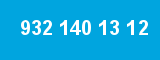 932 140 13 12 932 140 13 12